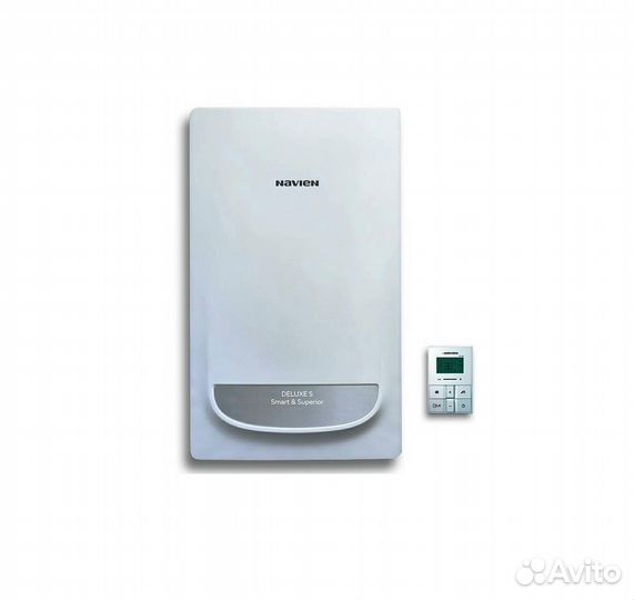 Котел 2х кон газовый Deluxe S Coaxial-24K Navien