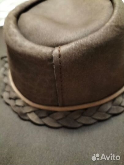 Кожаная шляпа австралийка