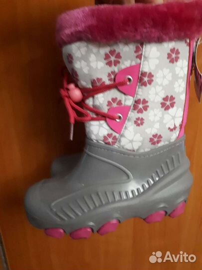 Сапожки демисезонные для девочки 27р