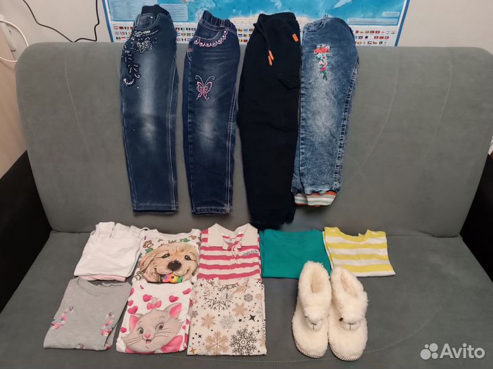 Вещи для девочки рост 104-116