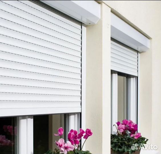 Новые роллетные ворота в дом, гараж