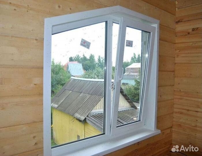 Окно пластиковое остекление веранды