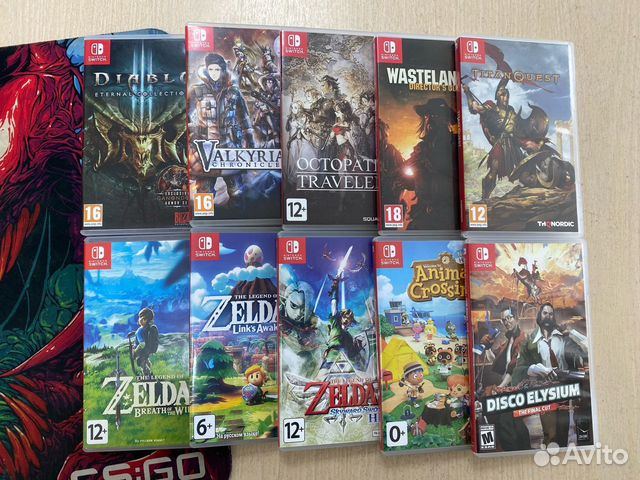 Игры Nintendo Switch купить в Нижнем Тагиле | Электроника | Авито