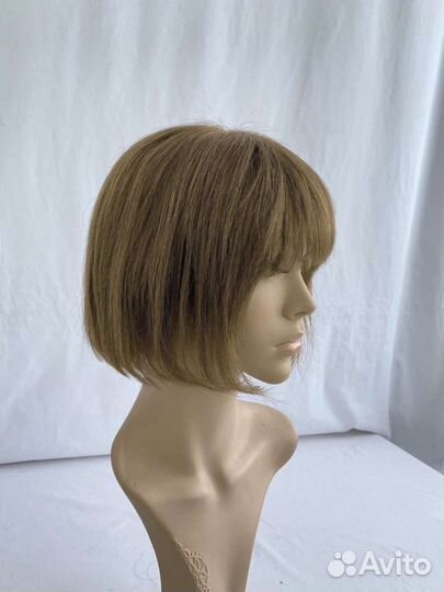 Система волос новая парик каре челка русый США