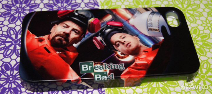 Чехол бампер для iPhone и др. смартфонов с принтом