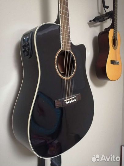 Гитара электро-акустическая Washburn d10sce