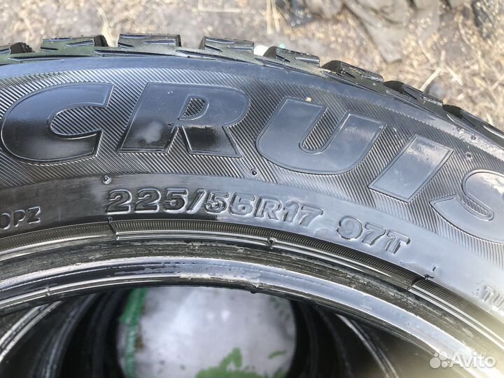 R17 Bridgestone Ice Cruiser 5000 225/55, PCD 3x108 DIA 13