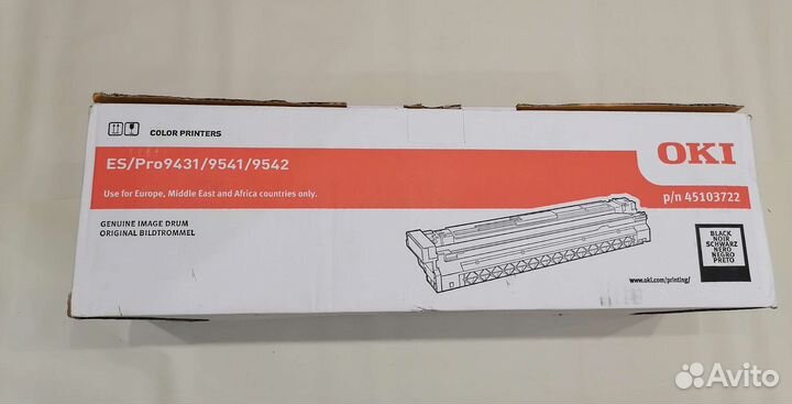 OKI 45103722 drum Black