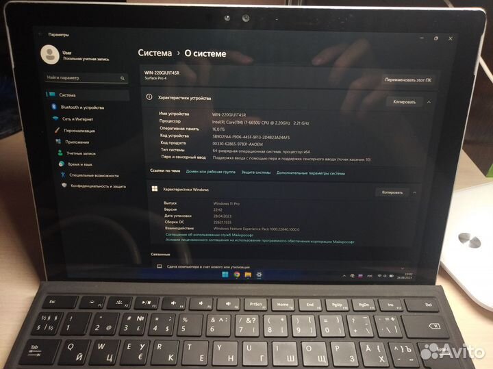 Microsoft Surface Pro 4 i7 + 16Gb + 1Tb