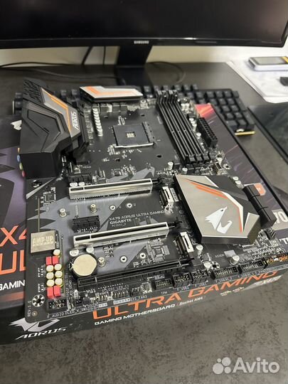 Материнская плата aorus x470 ultra gaming