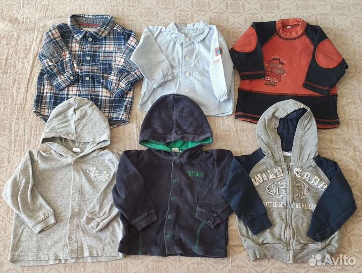 Фирменные вещи для мальчика р. 74-80