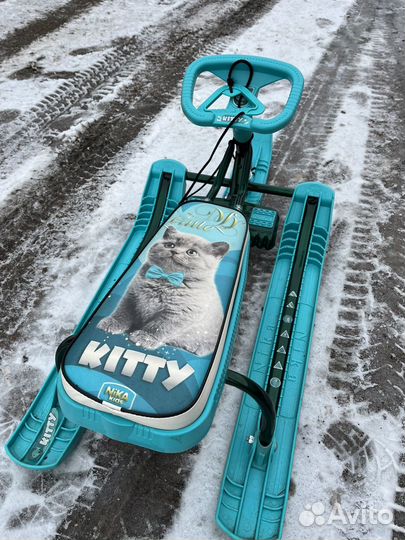 Детский снегокат бу