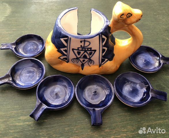 Набор посуды из Туниса керамический