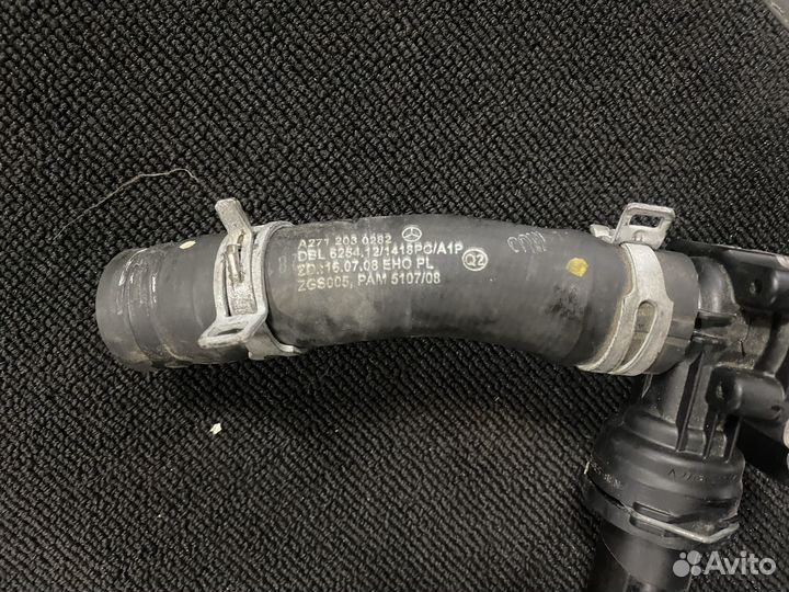 Патрубок охлаждения Mercedes Benz A2712030282 ориг