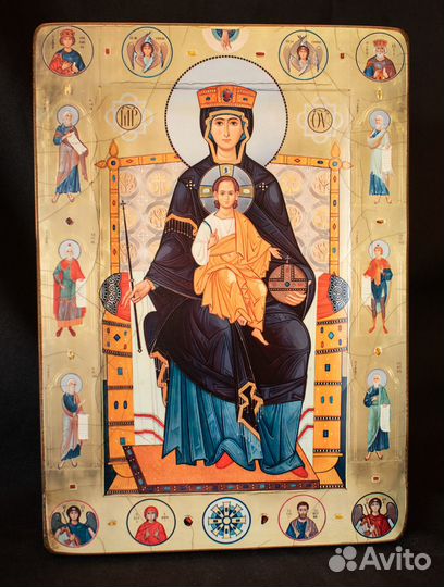 Венчальная пара. Богоматерь и Спас Вседержитель