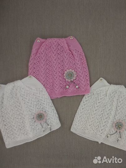 Шапки ажурные