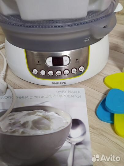 Йогуртница с функцией пароварки Philips HD9141