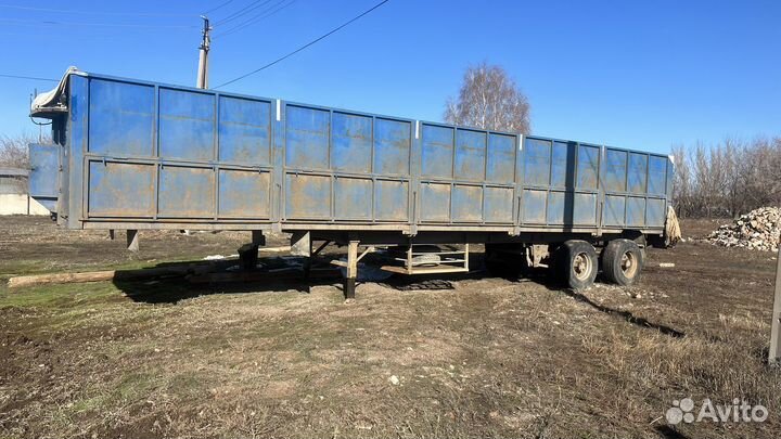 Полуприцеп бортовой МТМ 933014, 2013