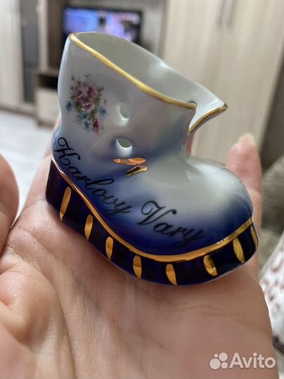 Фарфоровый башмачок