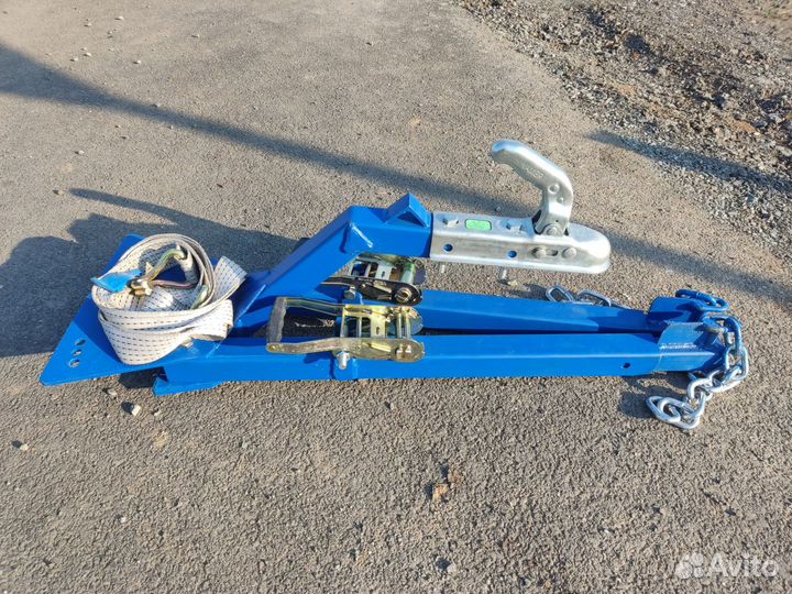 Прицеп подкат эвакуатор жёсткая сцепка