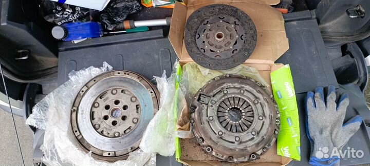 Комплект сцепления valeo на Peugeot 3008 + маховик
