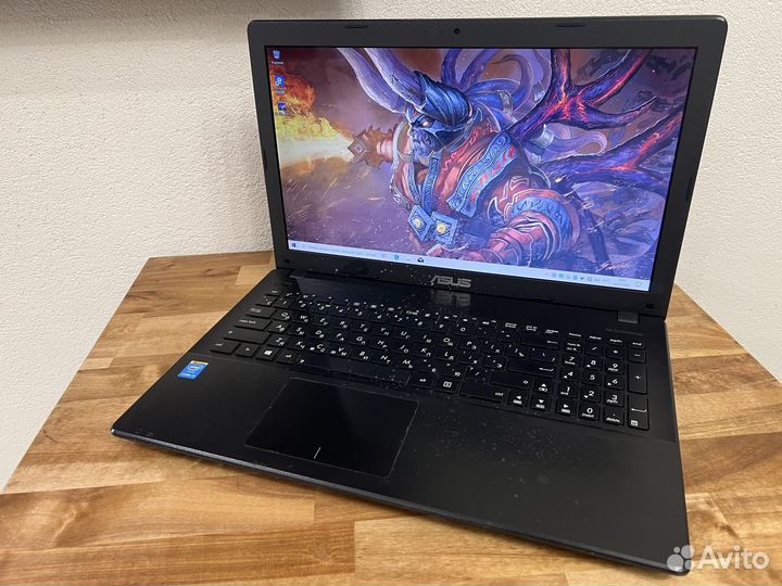 Тонкий быстрый Asus 4 ядра Core i3-3217U SSD 256Gb