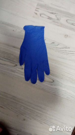 Перчатки нитриловые