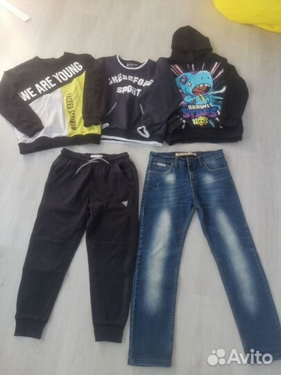 Пакет одежды для мальчика zara,armani,mothercar,др