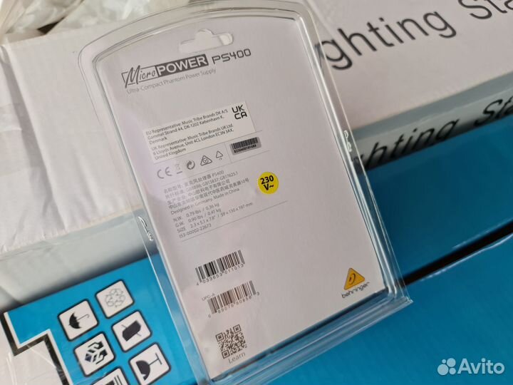 Behringer PS400 блок фантомного питания Новый