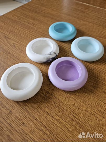 Гипсовые подсвечники