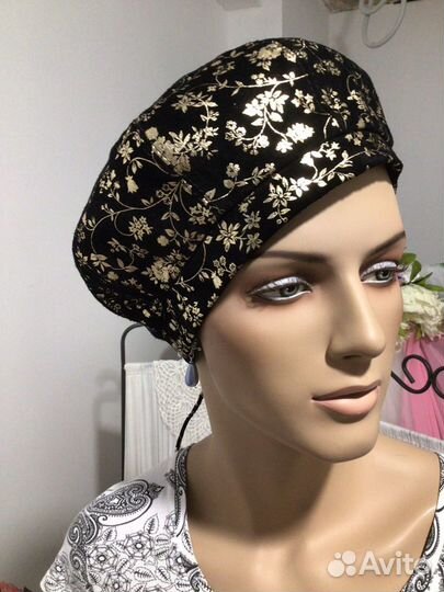 Берет натуральная замша новый