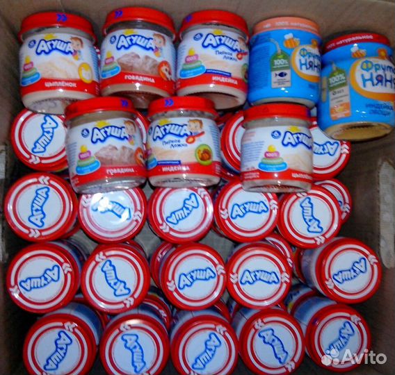 Мясное пюре Агуша обмен на Агуша 2 lactobaby