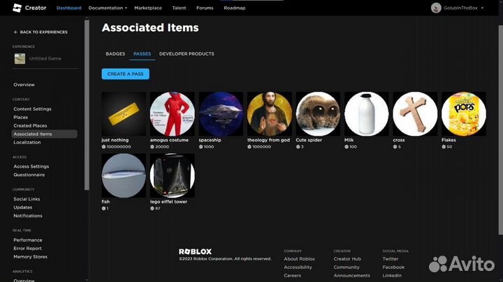 Создание донатов в игре PLS donate