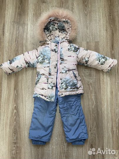 Зимний костюм на девочку