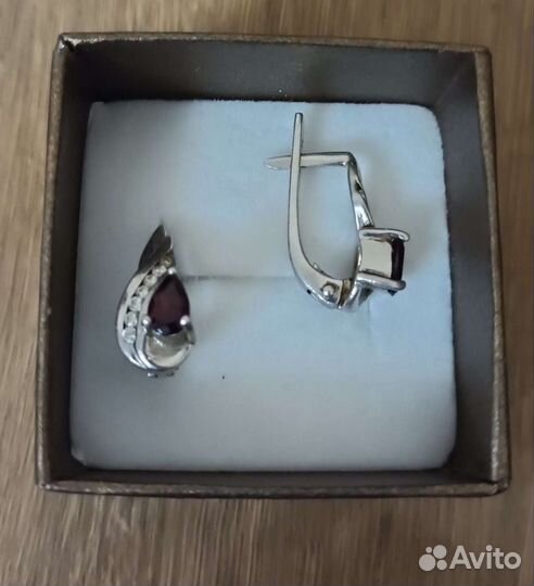 Серебряные серьги