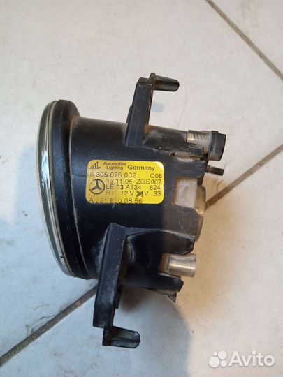 Фара противотуманная на Мерседес