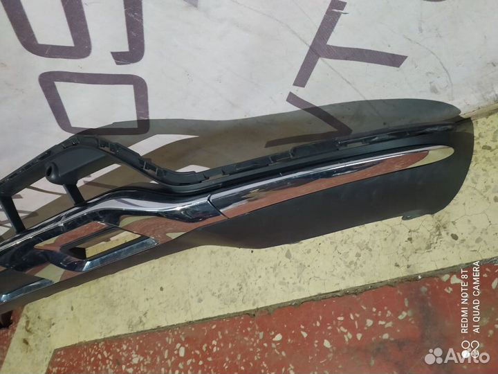 Юбка переднего бампера Mercedes GLC-Class X253