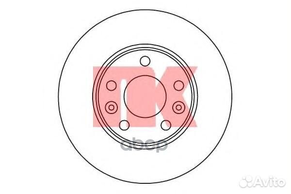 203970NK диск тормозной передний Renault Lagun