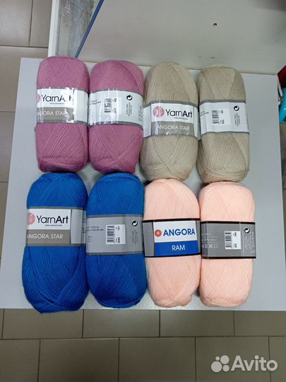 Пряжа ангора