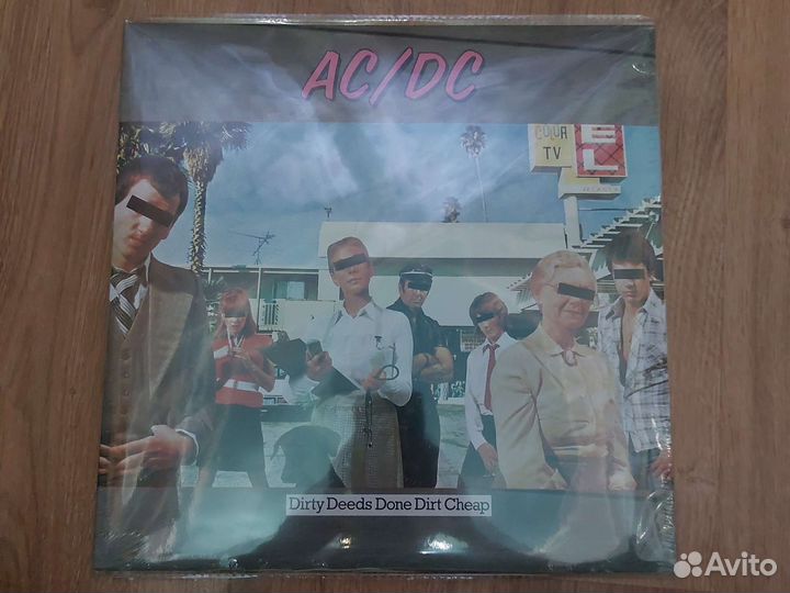AC/ DC 1976 Dirty Deeds.винил LP Новый