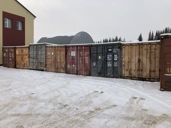 Склад, контейнер, 15 м²