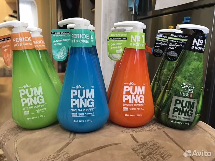 Корейска зубная паста Pum Ping