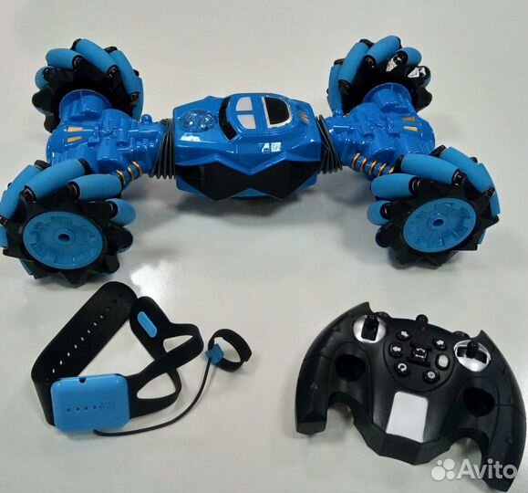 Машина-перевертыш р/у+управление жестами