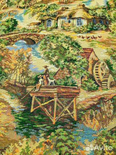 Ткань гобелен Прованс с хлопком