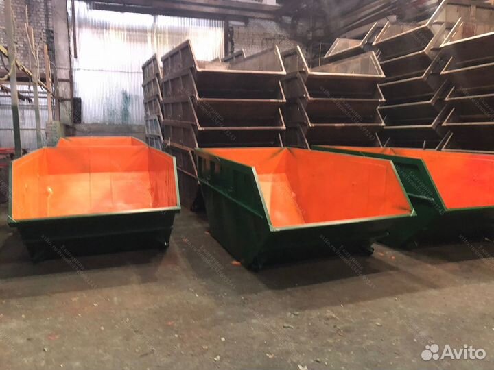 Мусорный бункер 8м3 Арт b4222