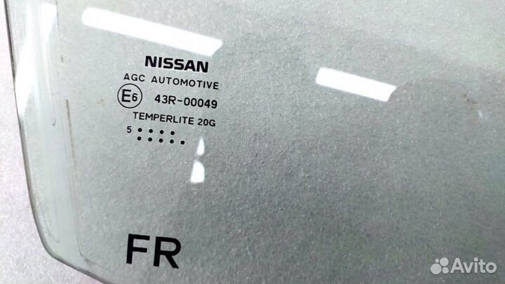 Стекло двери переднее правое Nissan Qashqai J11