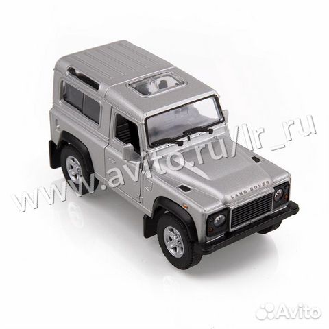 Инерционная модель Land Rover Defender Pullback