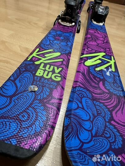 Горные лыжи с креплением