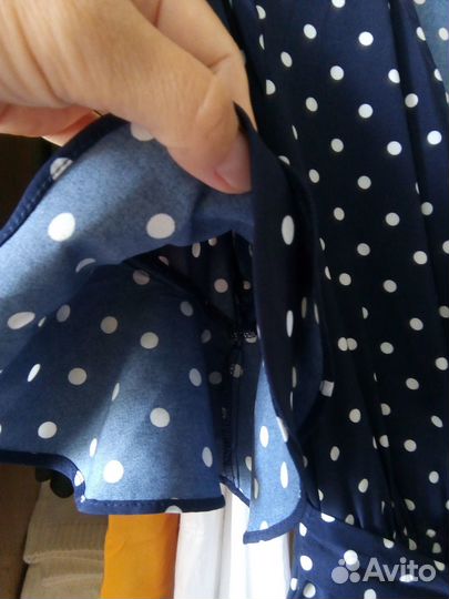 Комбинезон летний в горошек