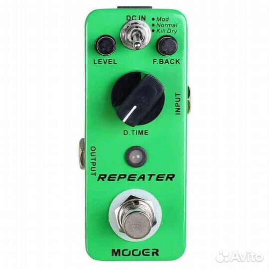 Mooer repeater - Педаль гитарного эффекта дилэй